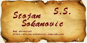 Stojan Sokanović vizit kartica